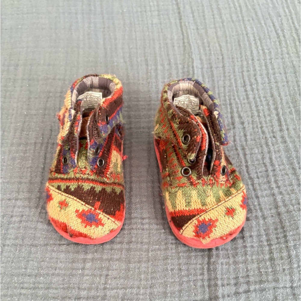Toms Woven Toddler Shoes